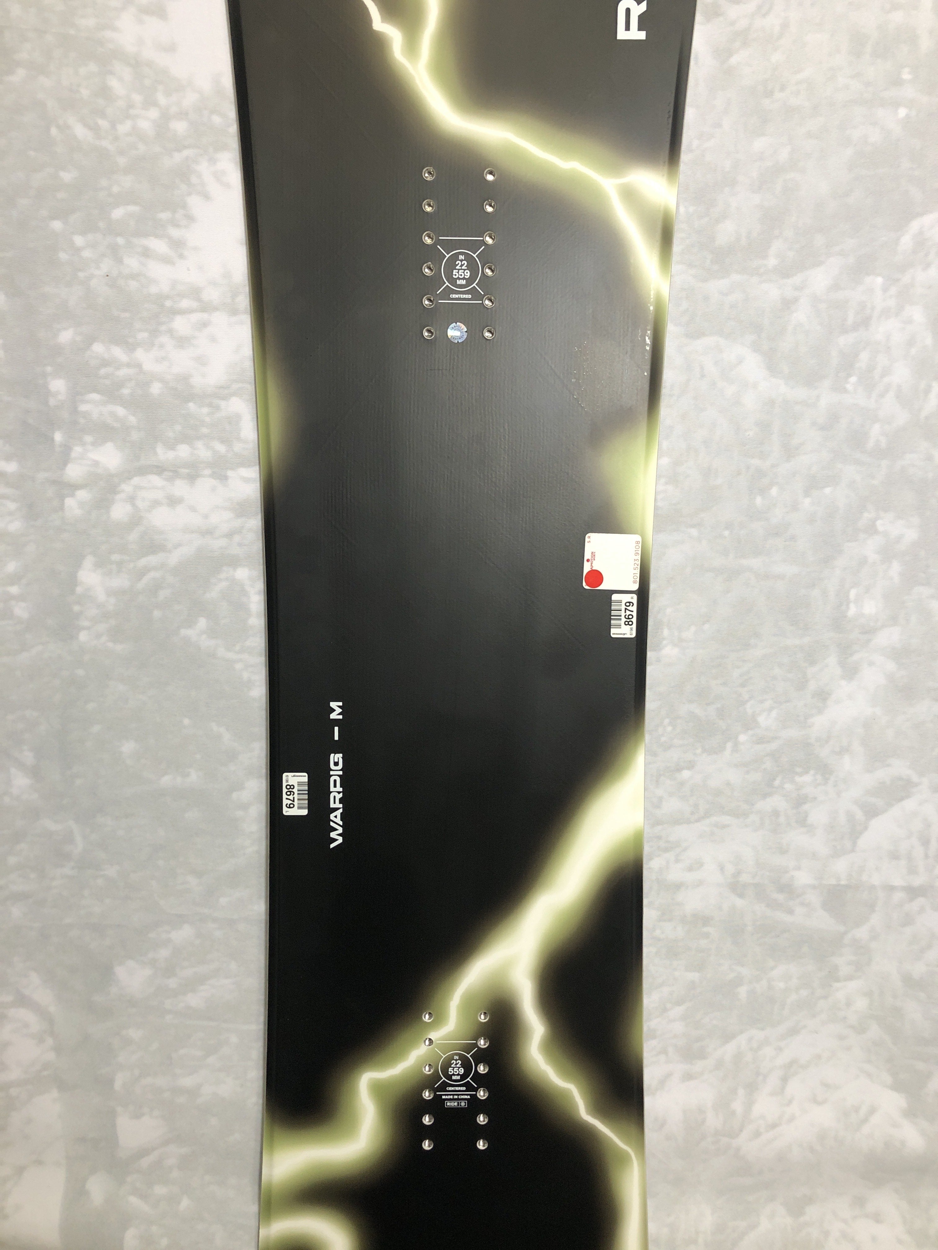 New 2025 Ride Warpig 151CM Snowboard – AJ Motion Sports