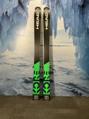 Used Head kore 105 180 Cm Ski w/ Tyrolia Attack Binding