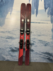 Used Elan Ripstick 94 146 Cm Ski w/ Tyrolia Attack Bindings