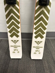 Black Crows Sato 167cm Skis w/ Salomon M12 GW Demo Binding - Lightly Used 2026