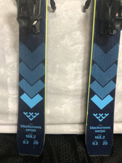 Used Black Crow Serpo 2025 Ski 168cm w/ Tyrolia Attack 13 GW Bindings