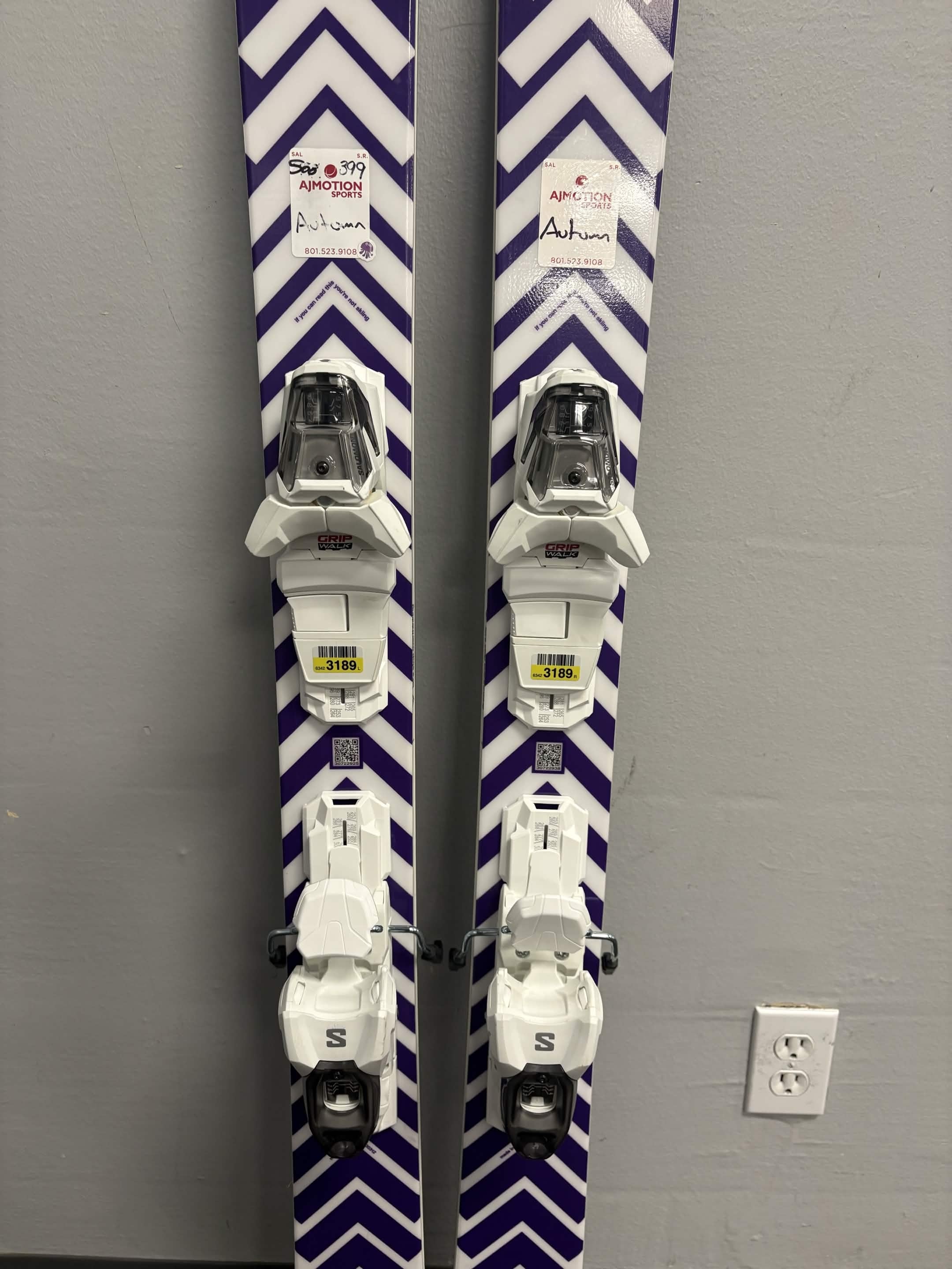 Black Crows Sato Birdie 161cm Skis w/ Salomon Strive M10 GW Demo Binding - Lightly Used 2026