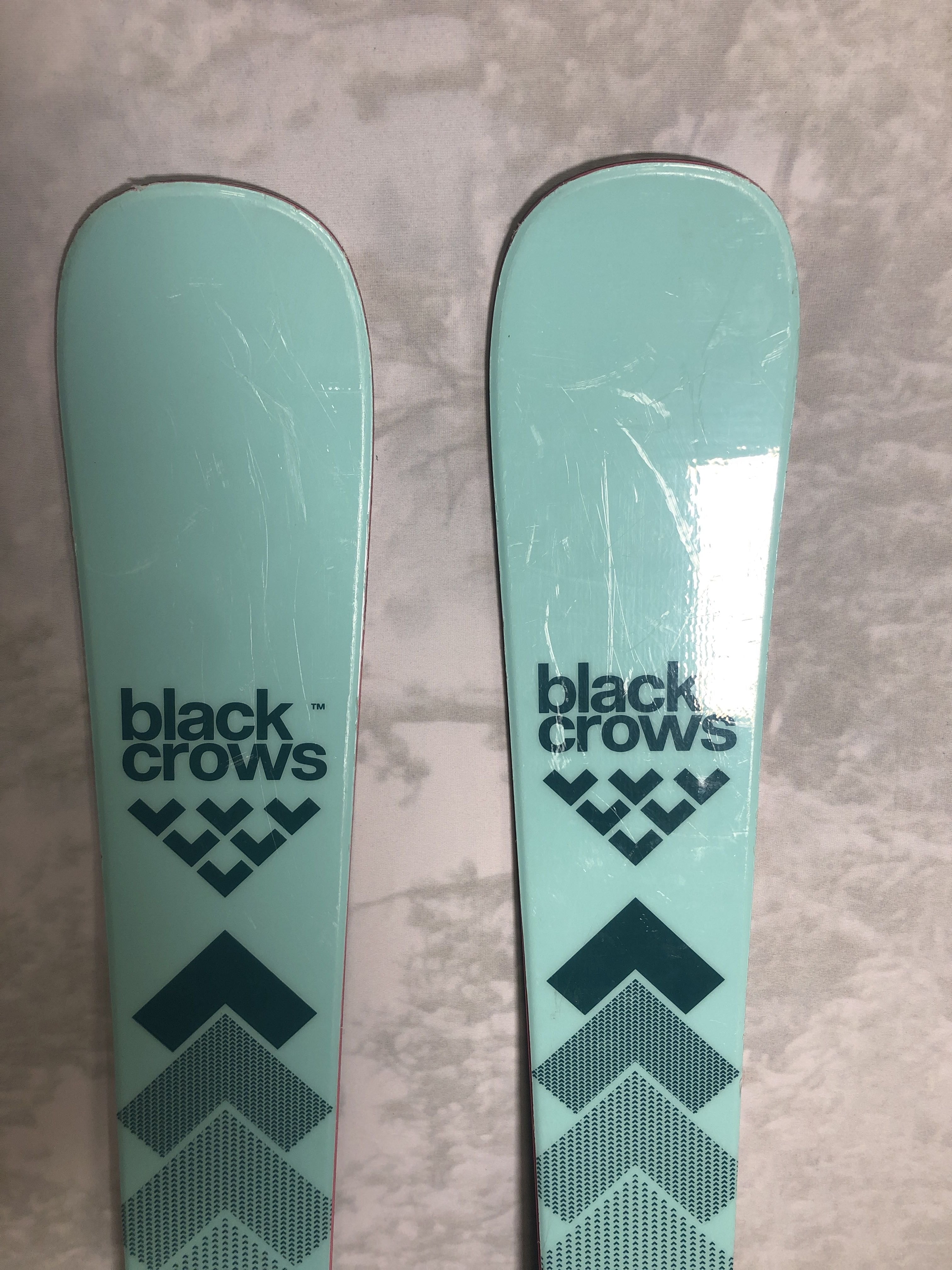 Used Black Crows Captis Birdie Skis-Women's  160 cm w/ Tyrolia Attack 11 GW Demo Bindings