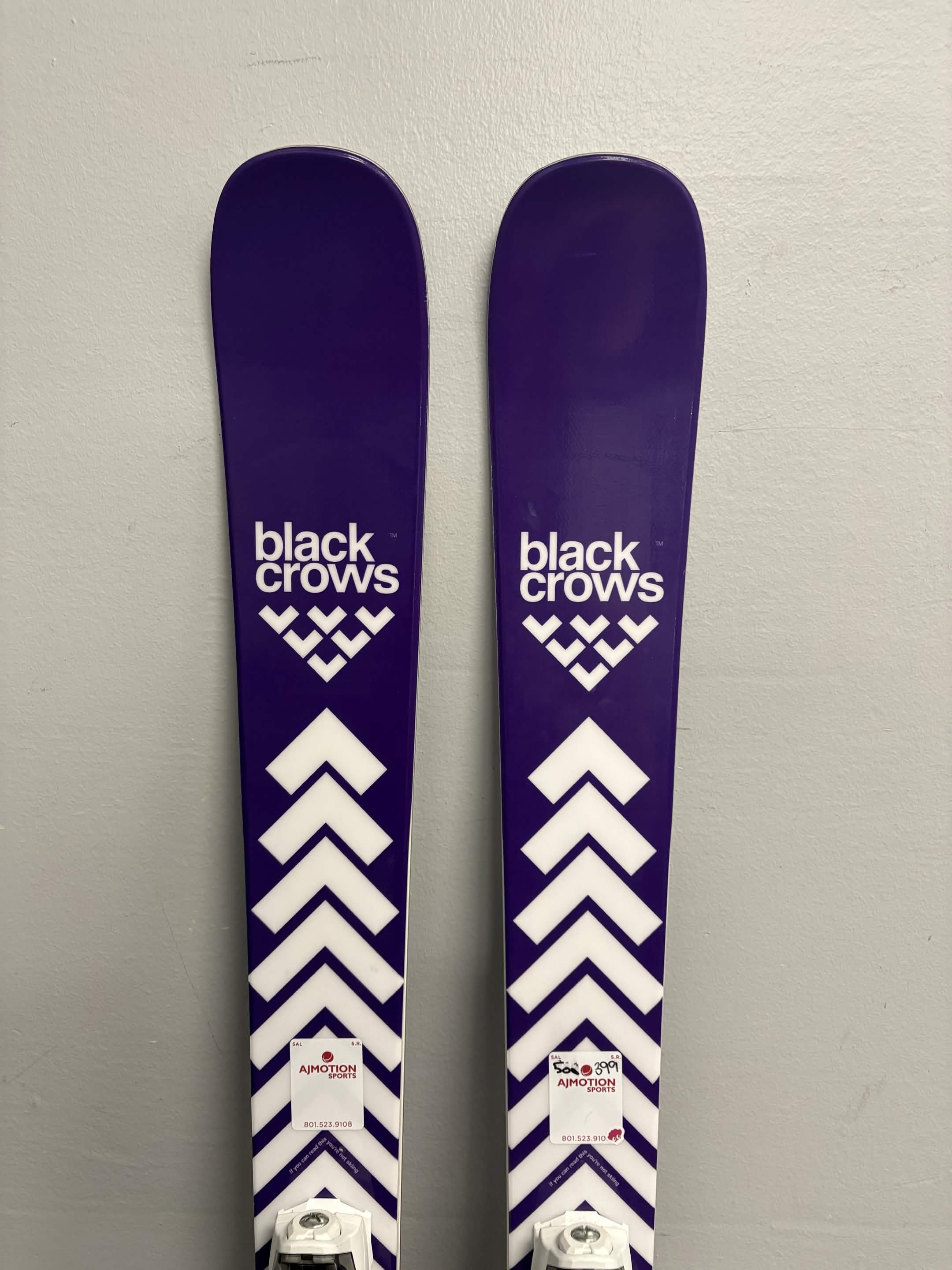 Black Crows Sato Birdie 155cm Demo Skis w/ Salomon M10 GW Demo Binding- New 2026