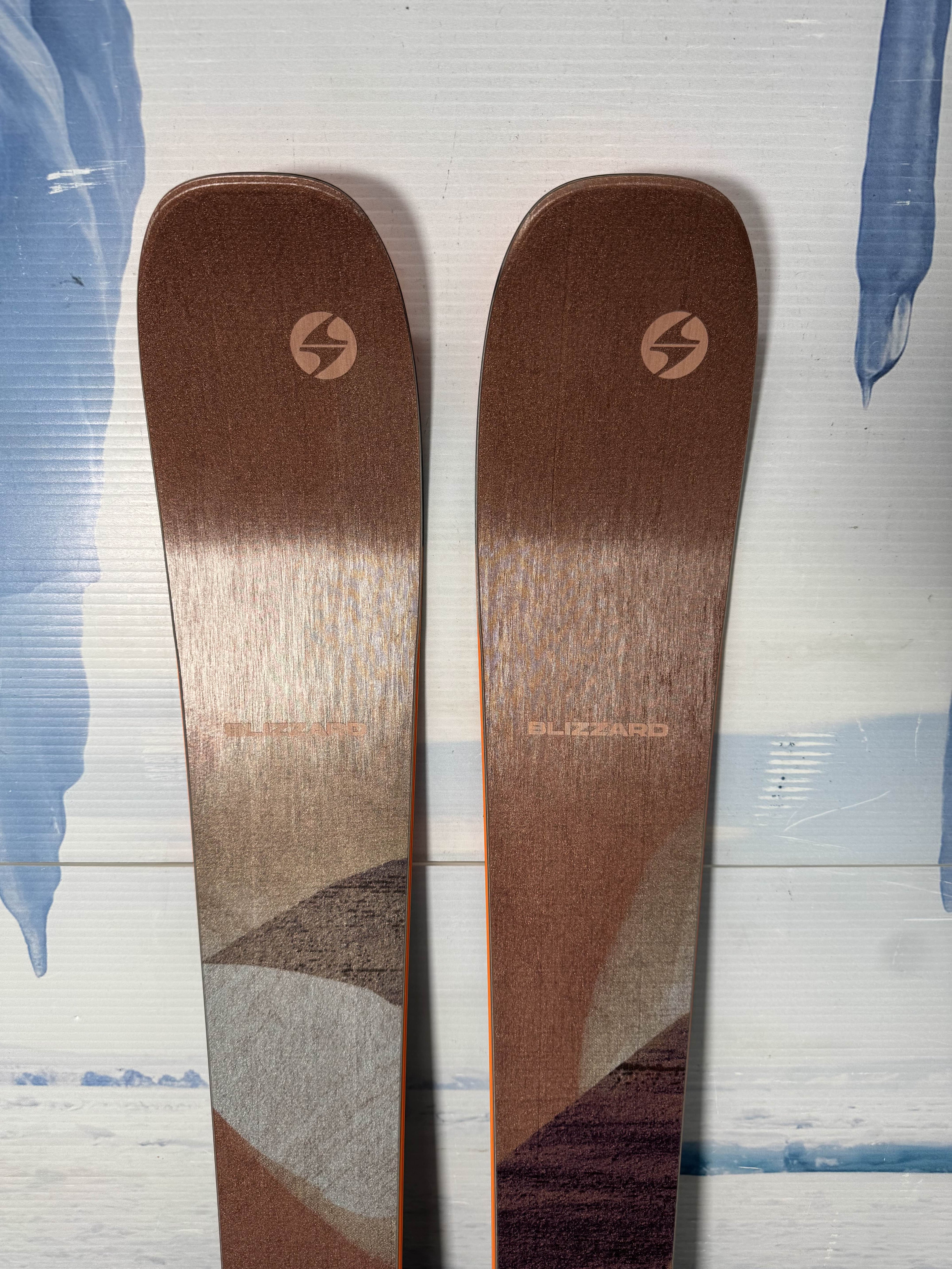 Lightly Used 2026 Blizzard Black Pearl 94 Ski w/ Atomic Strive 11 Demo Bindings - 158CM