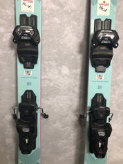 Used Black Crows Captis Birdie 154 cm Skis w/ Tyrolia Attack 11 GW Demo Bindings