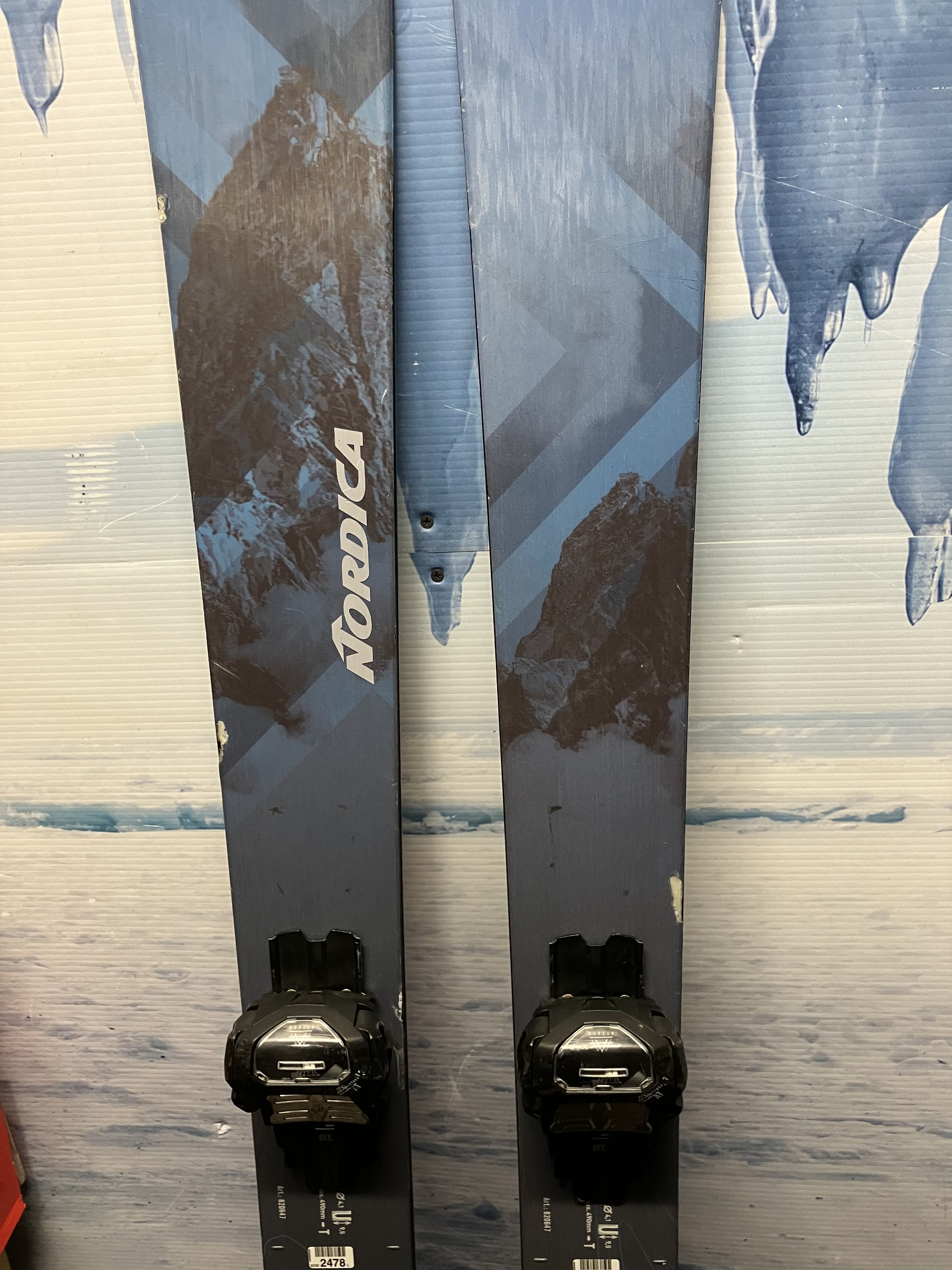 Used 2024 Nordica Enforcer 104 Free 179CM w/ Tyrolia Attack 13