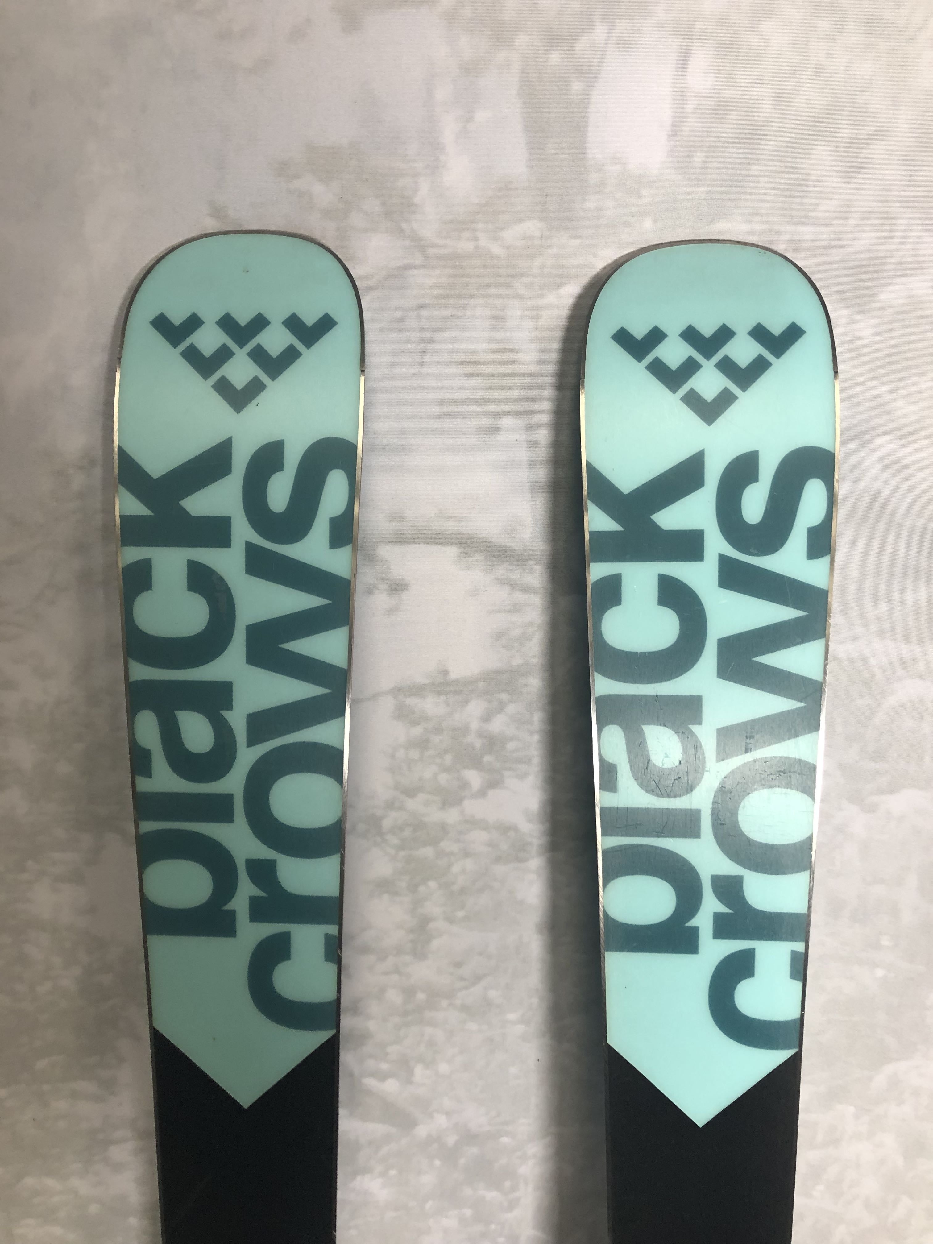 Used Black Crows Captis Birdie 154 cm Skis w/ Tyrolia Attack 11 GW Demo Bindings