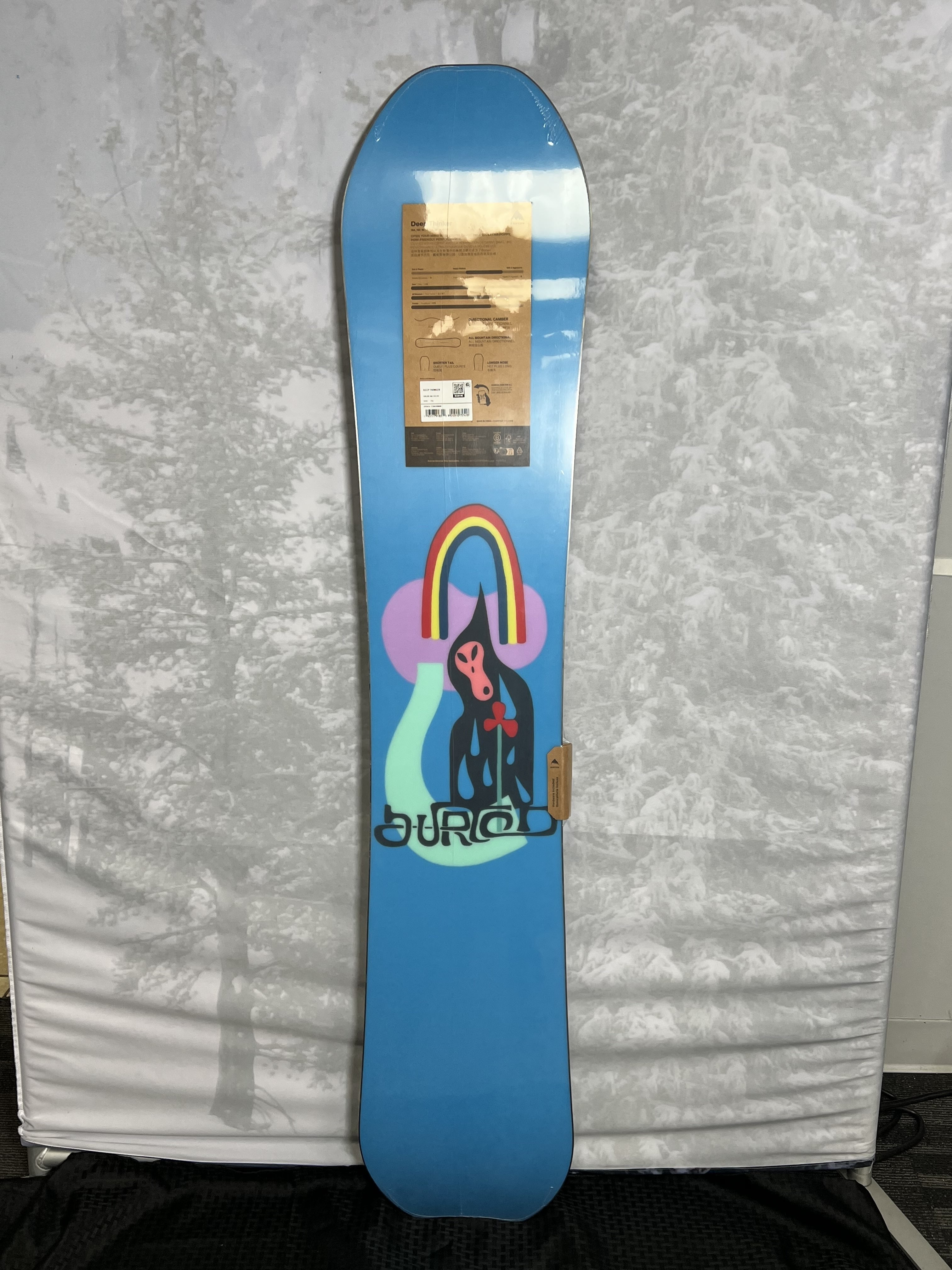 New Burton Deep Thinker 2025 154 CM Snowboard – AJ Motion Sports