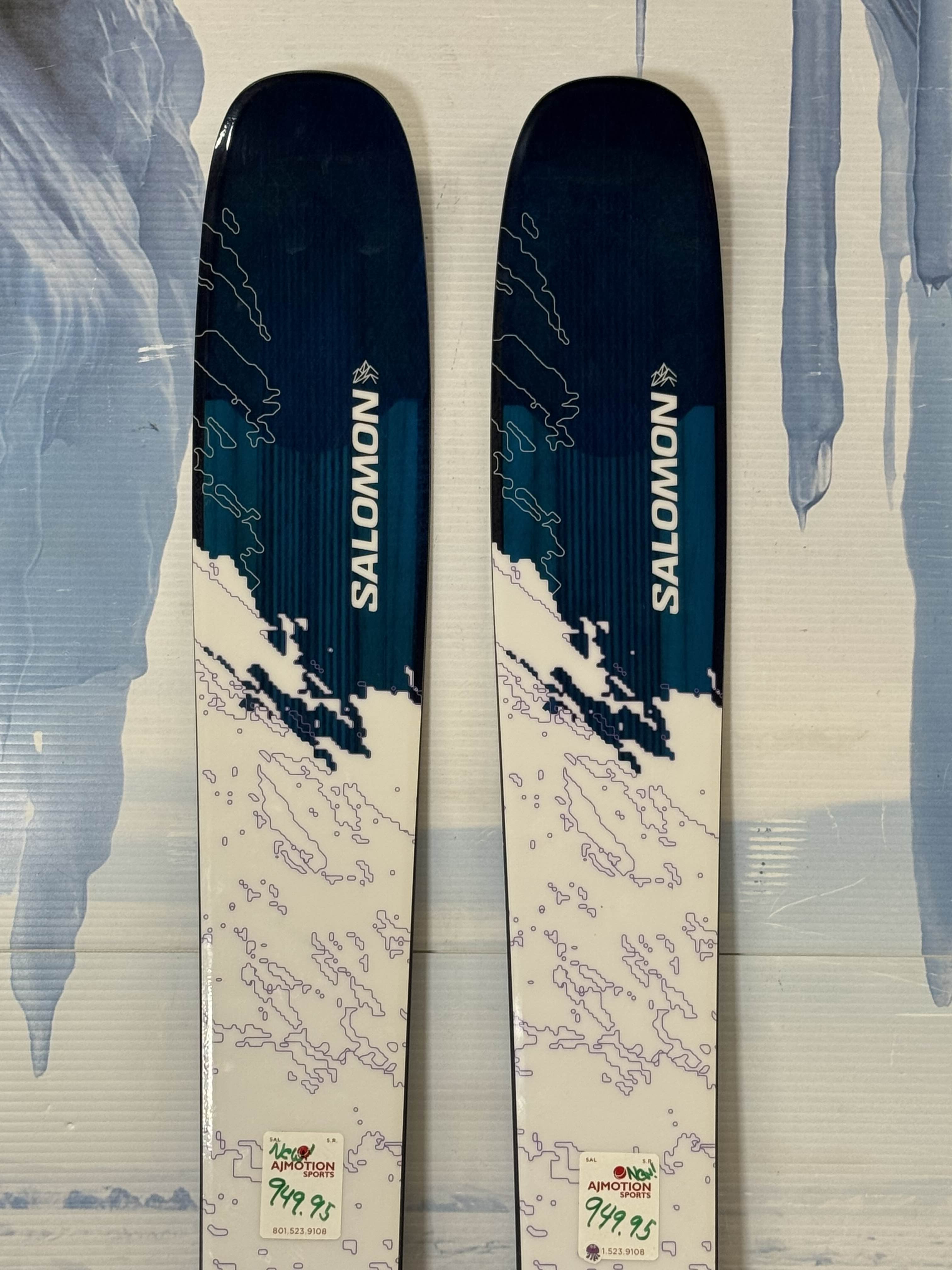 New 2026 Salomon QST Echo Skis - 173cm w/ Atomic Strive 11 Bindings