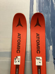 Used Atomic Vantage 83 Skis 165cm w/ Tyrolia SP 10 Demo Bindings