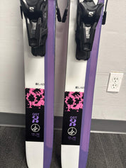 New 2026 Salomon QST X Skis w/ Salomon NR Strive 13 GW Demo Binding - 184cm