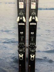 Heavily Used Atomic Maverick Skis 88 TI 169 cm 2024 w/ Atomic Strive 11 Demo Bindings