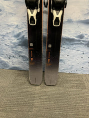 Heavily Used Atomic Maverick Skis 88 TI 169 cm 2024 w/ Atomic Strive 11 Demo Bindings