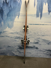 Heavily Used Atomic Maverick Skis 88 TI 169 cm 2024 w/ Atomic Strive 11 Demo Bindings
