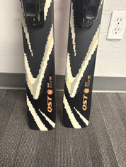 Lightly Used Salomon QST 94 Skis w/ Salomon NR Strive 11 GW  Binding- 156cm