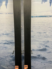 Heavily Used Atomic Maverick Skis 88 TI 169 cm 2024 w/ Atomic Strive 11 Demo Bindings