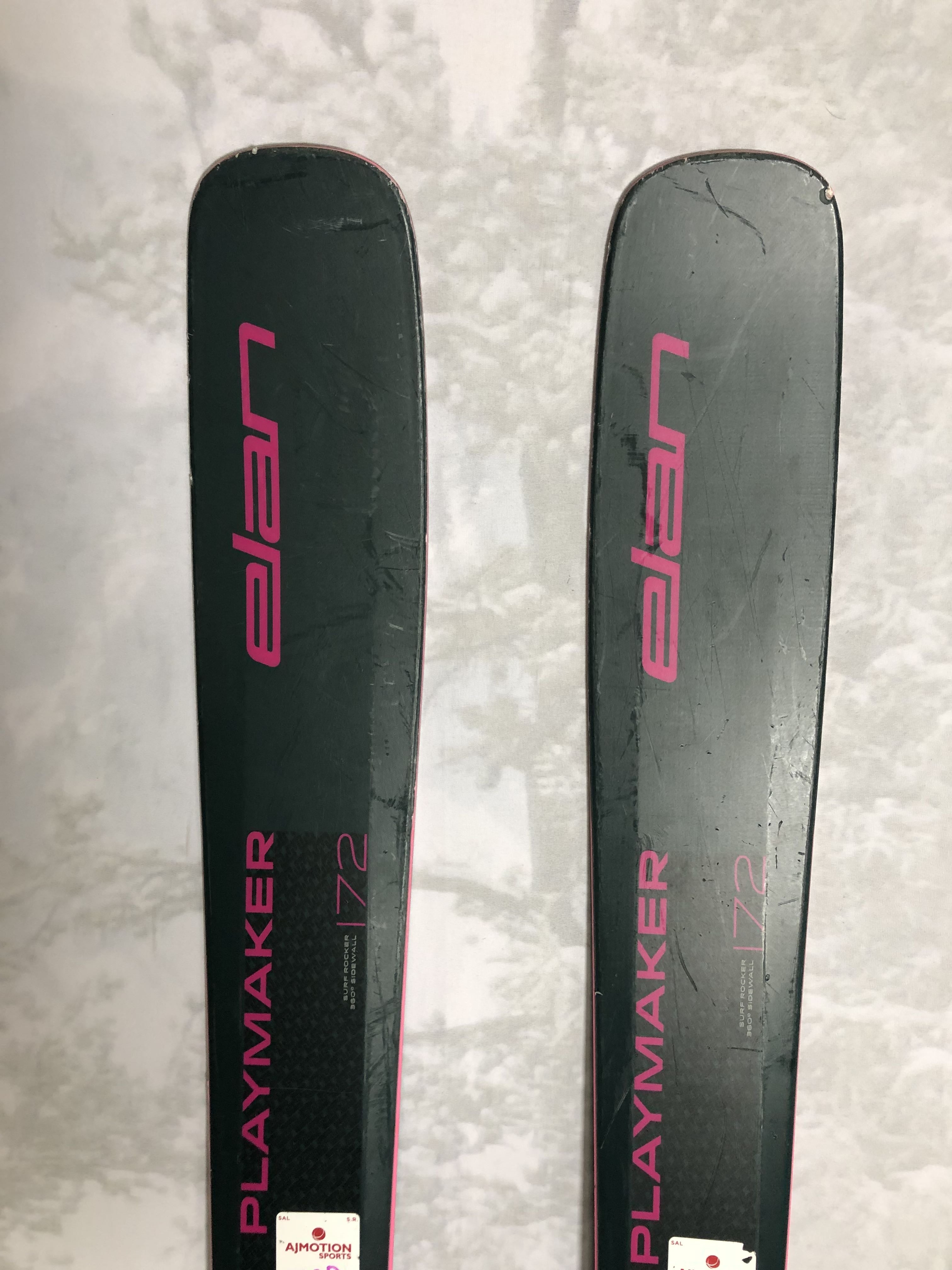 Used 2025 Elan Playmaker 91 ski- 172cm w/ Salomon Strive 13 adjustable GW binding