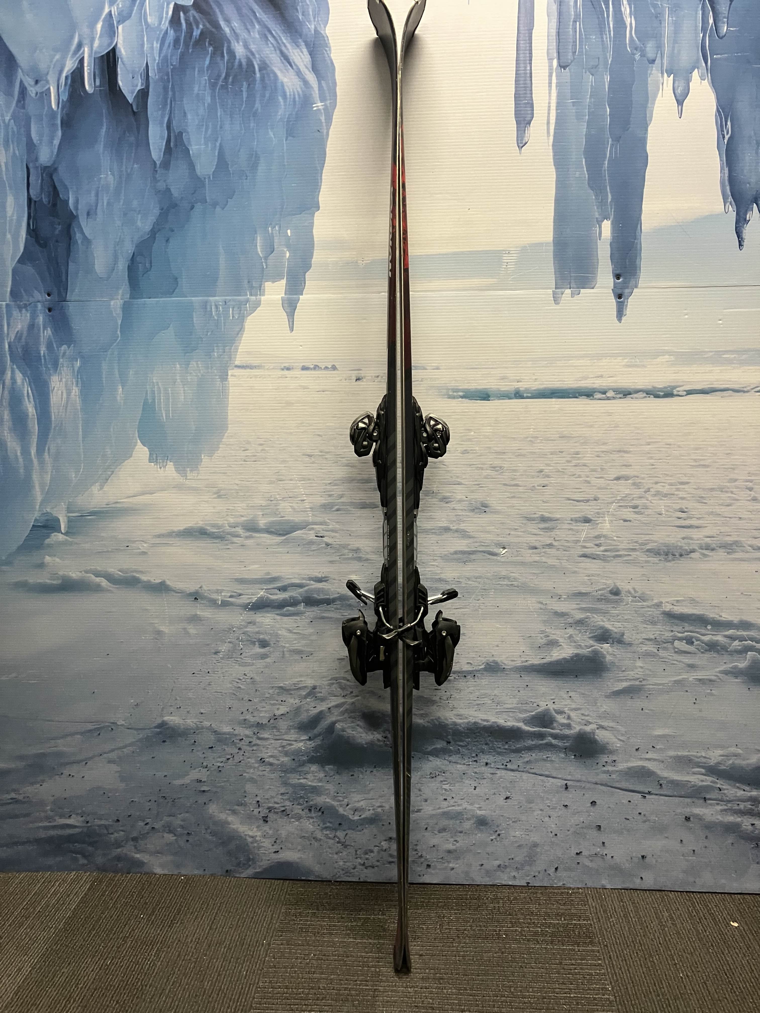 Heavily Used Nordica AllDrive 74 174CM Skis w/ Marker TP2 10 Demo Bindings