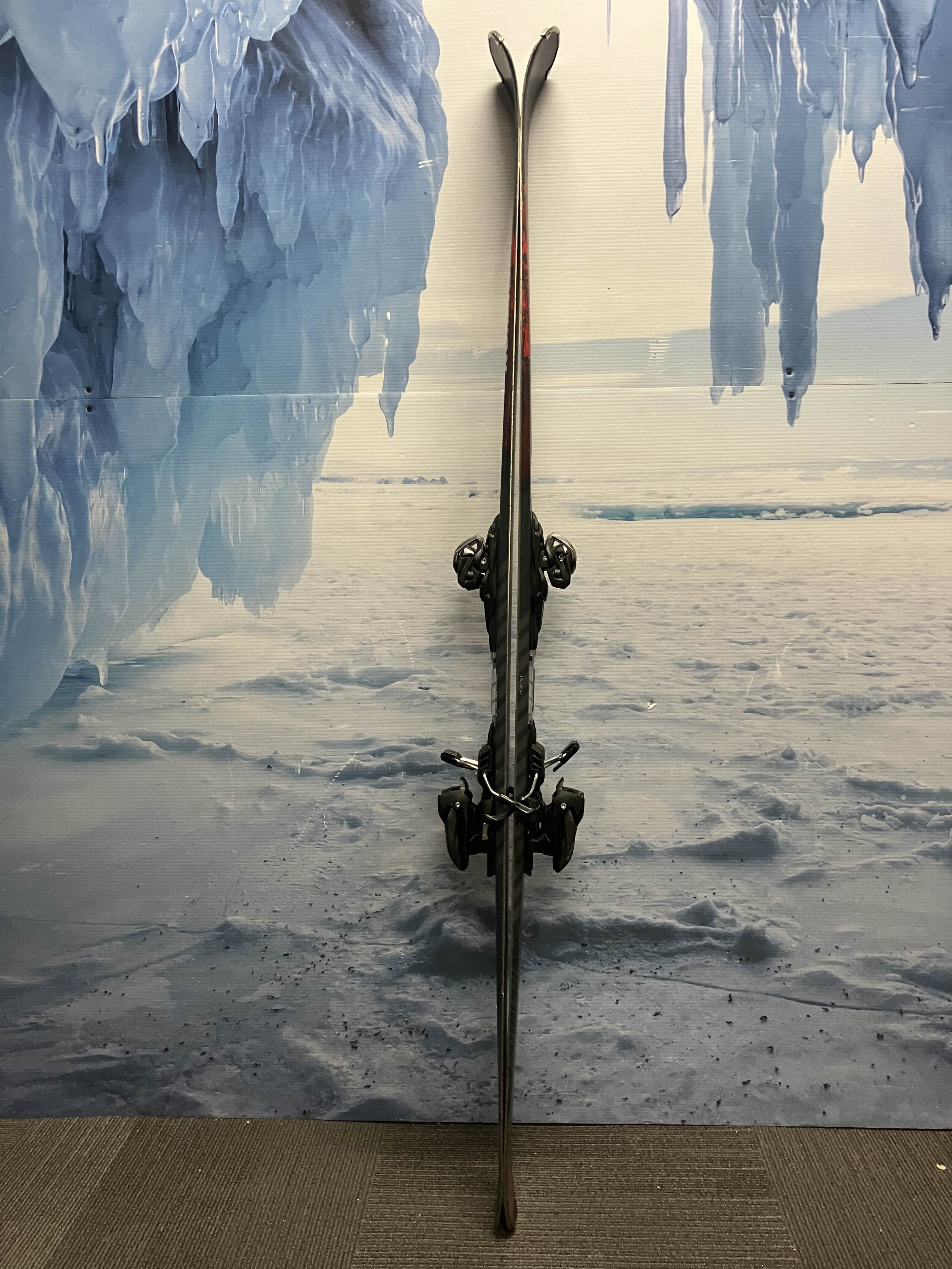 Heavily Used Nordica AllDrive 74 174CM Skis w/ Marker TP2 10 Demo Bindings