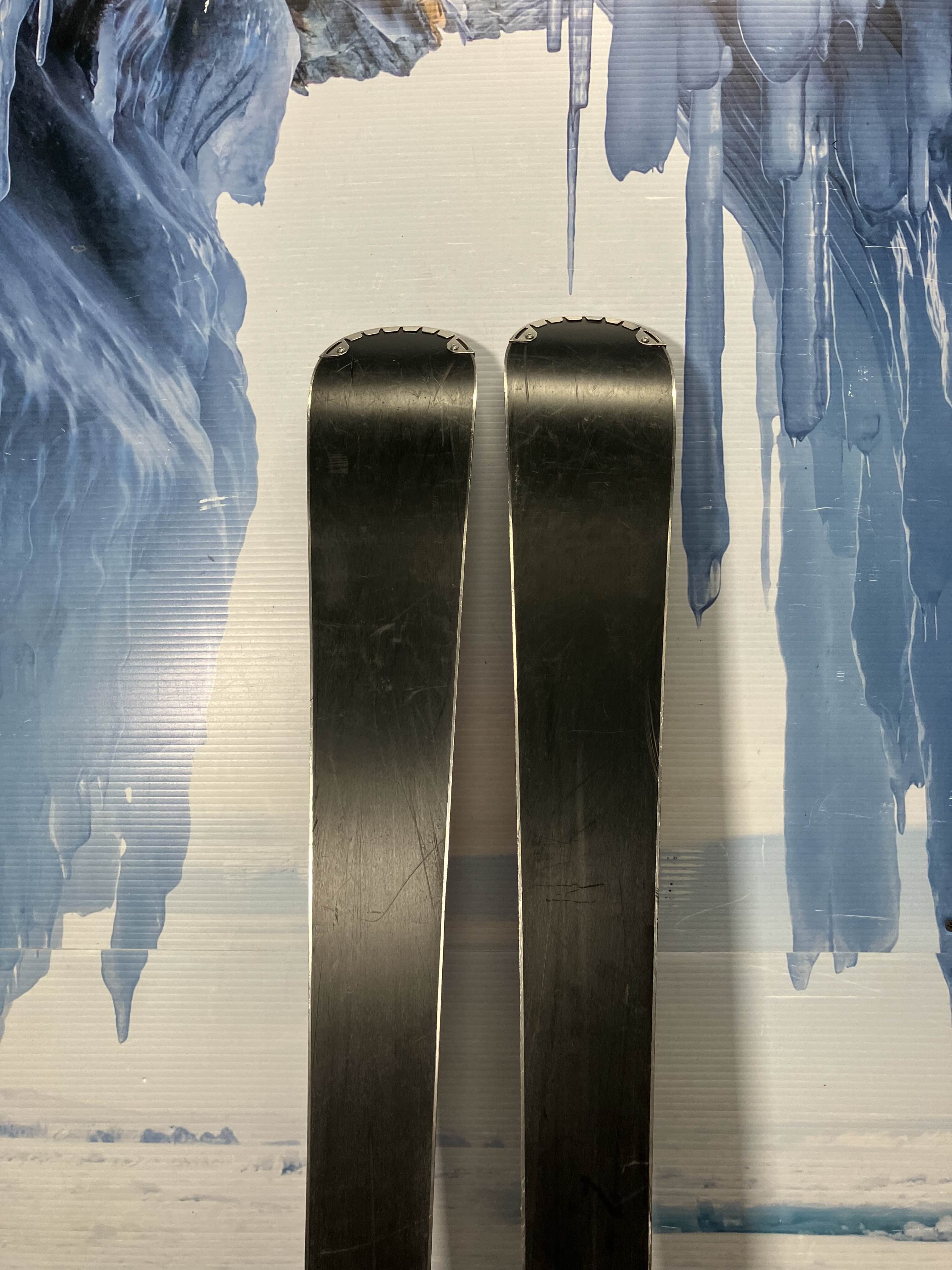 Heavily Used Nordica AllDrive 74 174CM Skis w/ Marker TP2 10 Demo Bindings