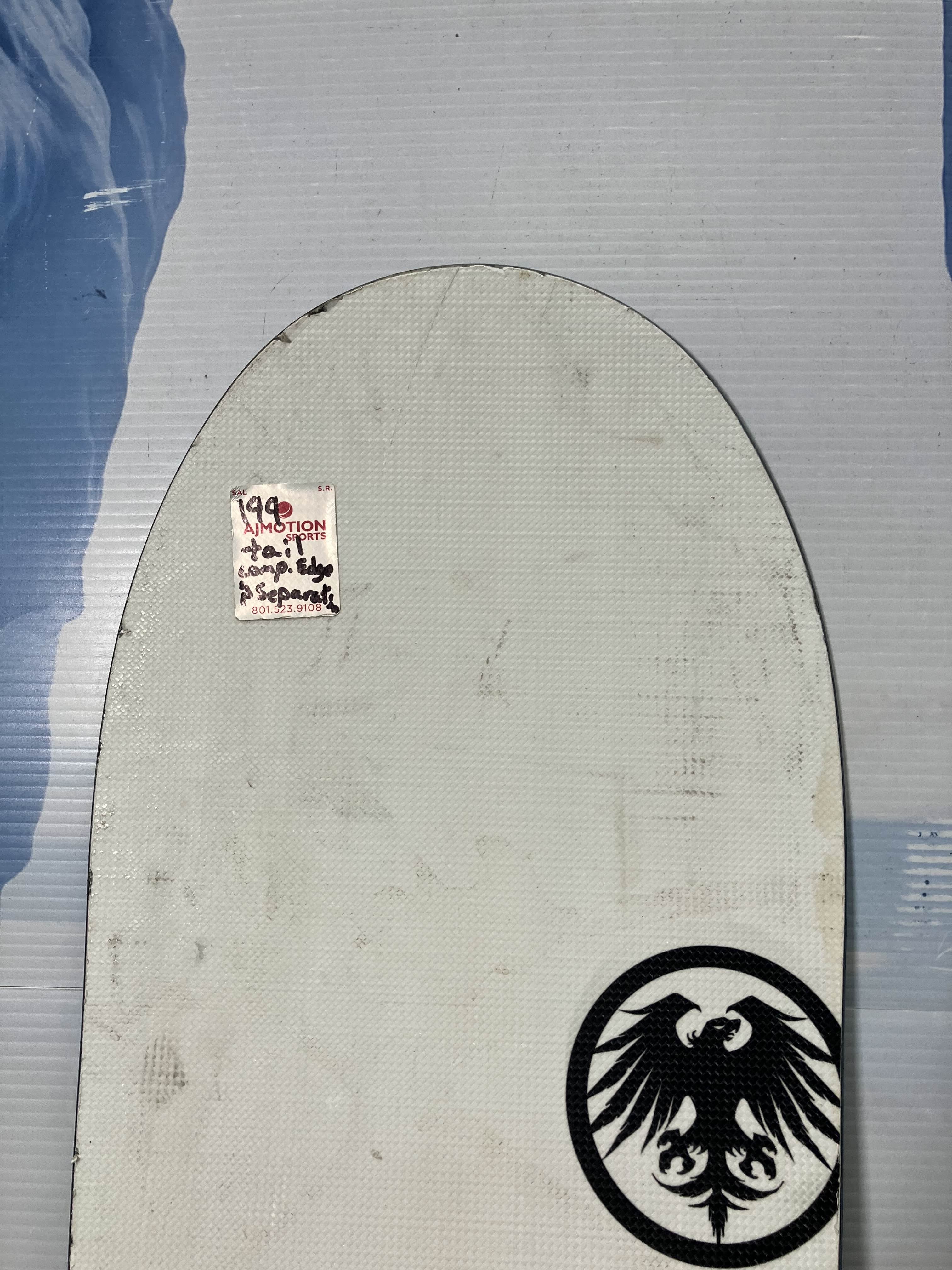 Heavily Used Never Summer Harpoon 156 CM Snowboard W/ K2 Large Demo Binding