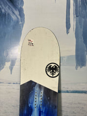Heavily Used Never Summer Harpoon 156 CM Snowboard W/ K2 Large Demo Binding