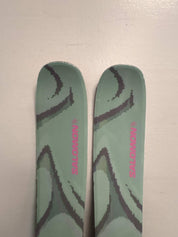 Lightly Used Salomon QST 100 Skis w/ Salomon NR M10 GW Demo Binding- 156cm