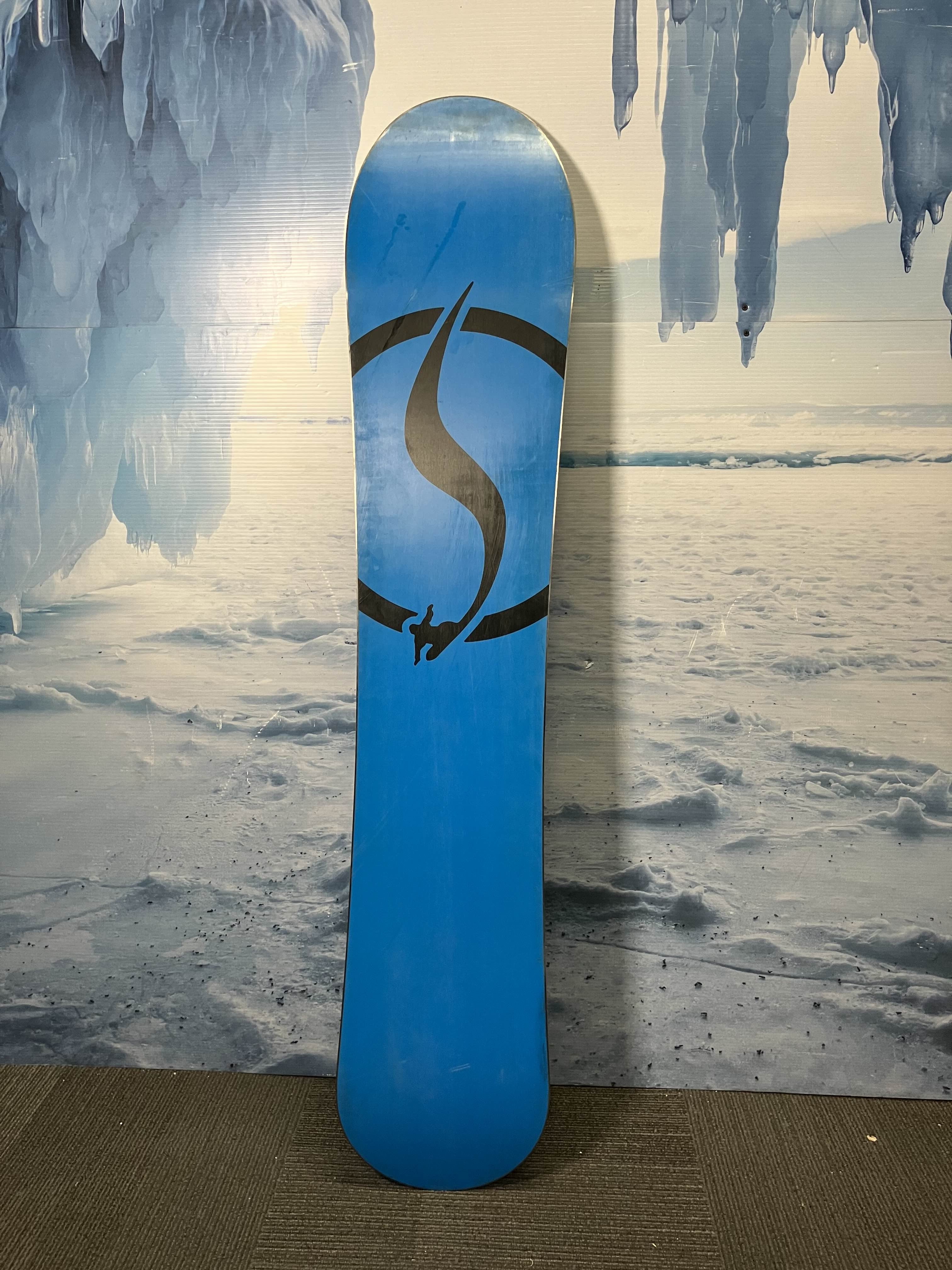 Heavily Used Never Summer Harpoon 156 CM Snowboard W/ K2 Large Demo Binding