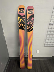 Lightly Used Salomon QST 100 Skis w/ Salomon NR M10 GW Demo Binding- 156cm