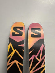 Lightly Used Salomon QST 100 Skis w/ Salomon NR M10 GW Demo Binding- 156cm