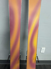 Lightly Used Salomon QST 100 Skis w/ Salomon NR M10 GW Demo Binding- 156cm