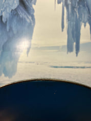 Heavily Used Never Summer Harpoon 156 CM Snowboard W/ K2 Large Demo Binding