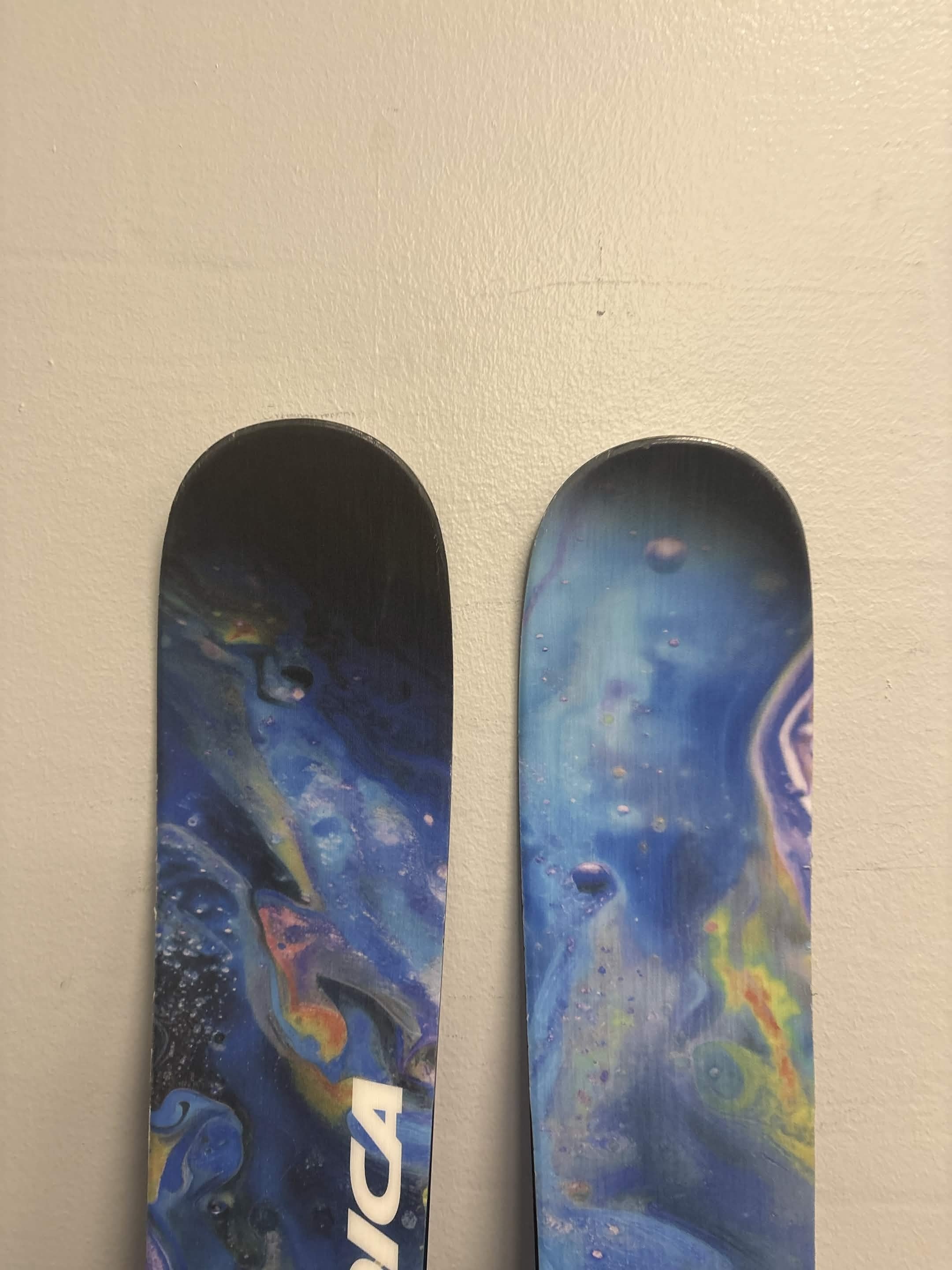 Lightly Used Nordica Unleashed 98CA Skis w/ Atomic Strive 13 Bindings-162cm