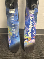 Lightly Used Nordica Unleashed 98CA Skis w/ Atomic Strive 13 Bindings-162cm