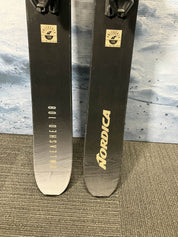 Used Nordica Unleashed 108 186 cm Skis 2023 w/ Tyrolia Attack 14 MN Demo Bindings