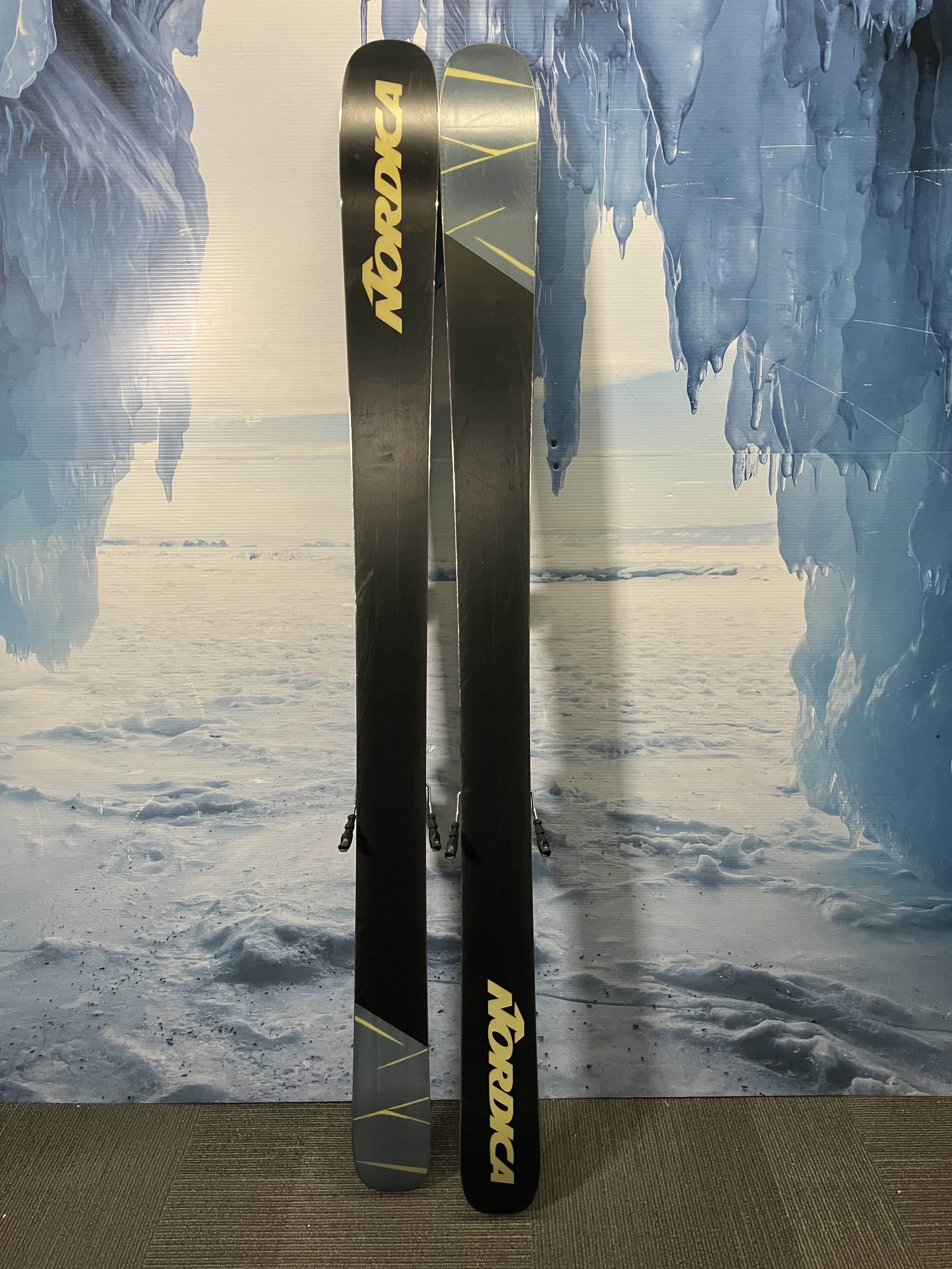 Used Nordica Unleashed 108 186 cm Skis 2023 w/ Tyrolia Attack 14 MN Demo Bindings