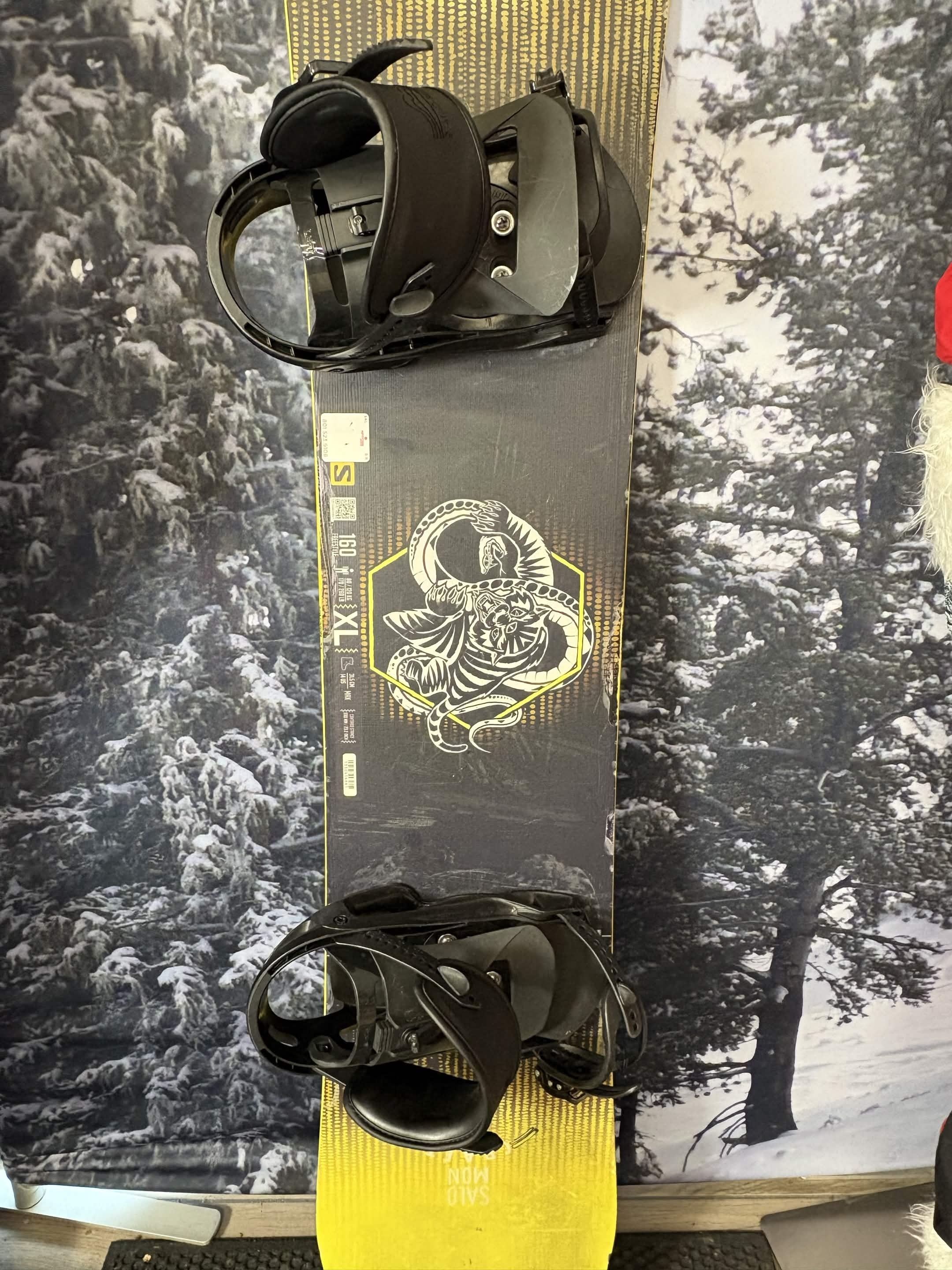 Used Salomon Craft Snowboard -160cm