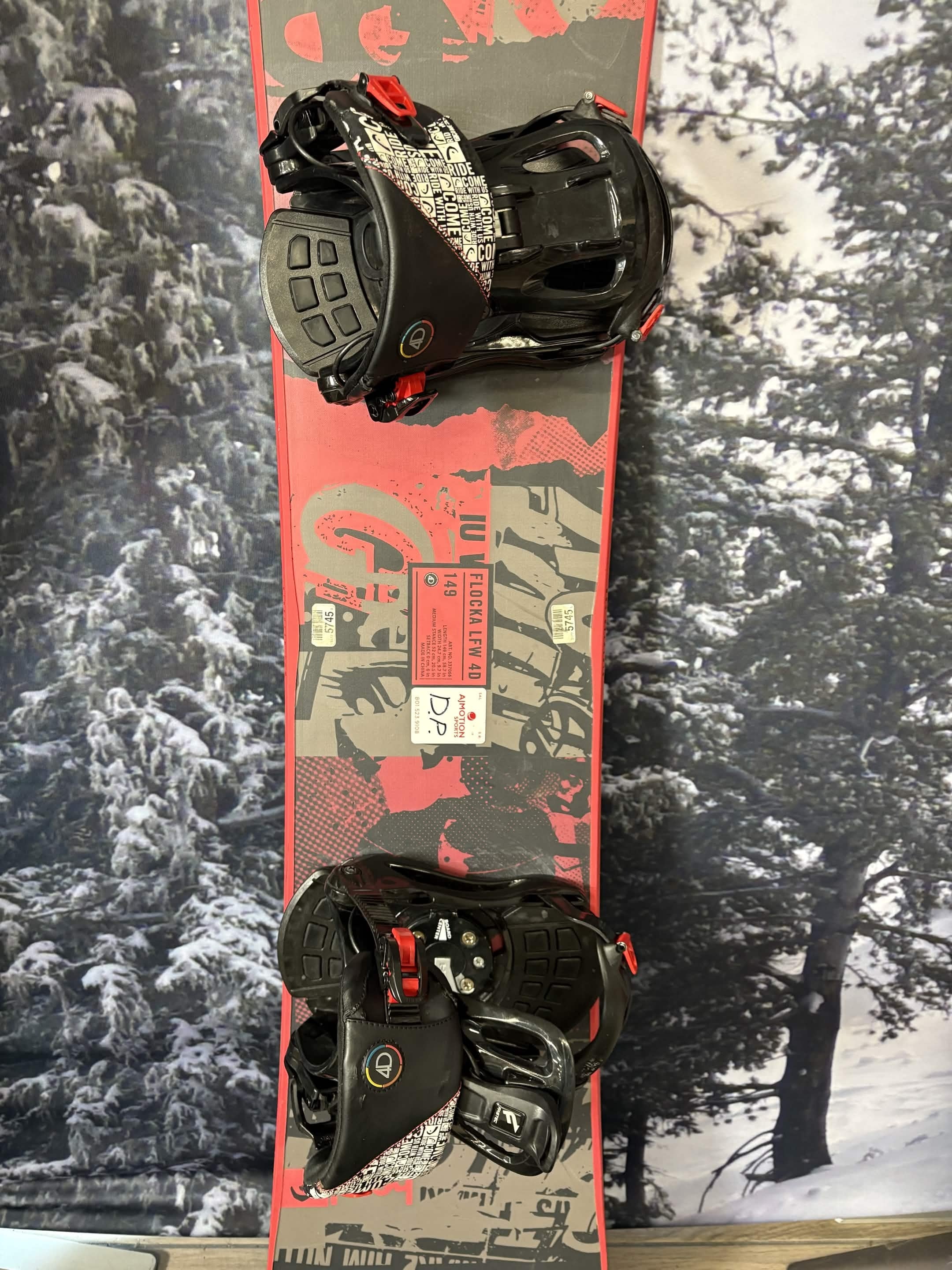 Head FLOCKA LFW 4D 149cm Snowboard - Used