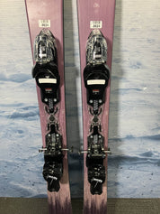 Used Rossignol Rallybird Soul 92 Skis - 146cm w/ Look Xpress 11 Demo Bindings