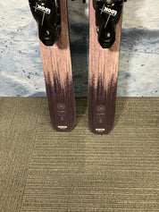 Used Rossignol Rallybird Soul 92 Skis - 146cm w/ Look Xpress 11 Demo Bindings