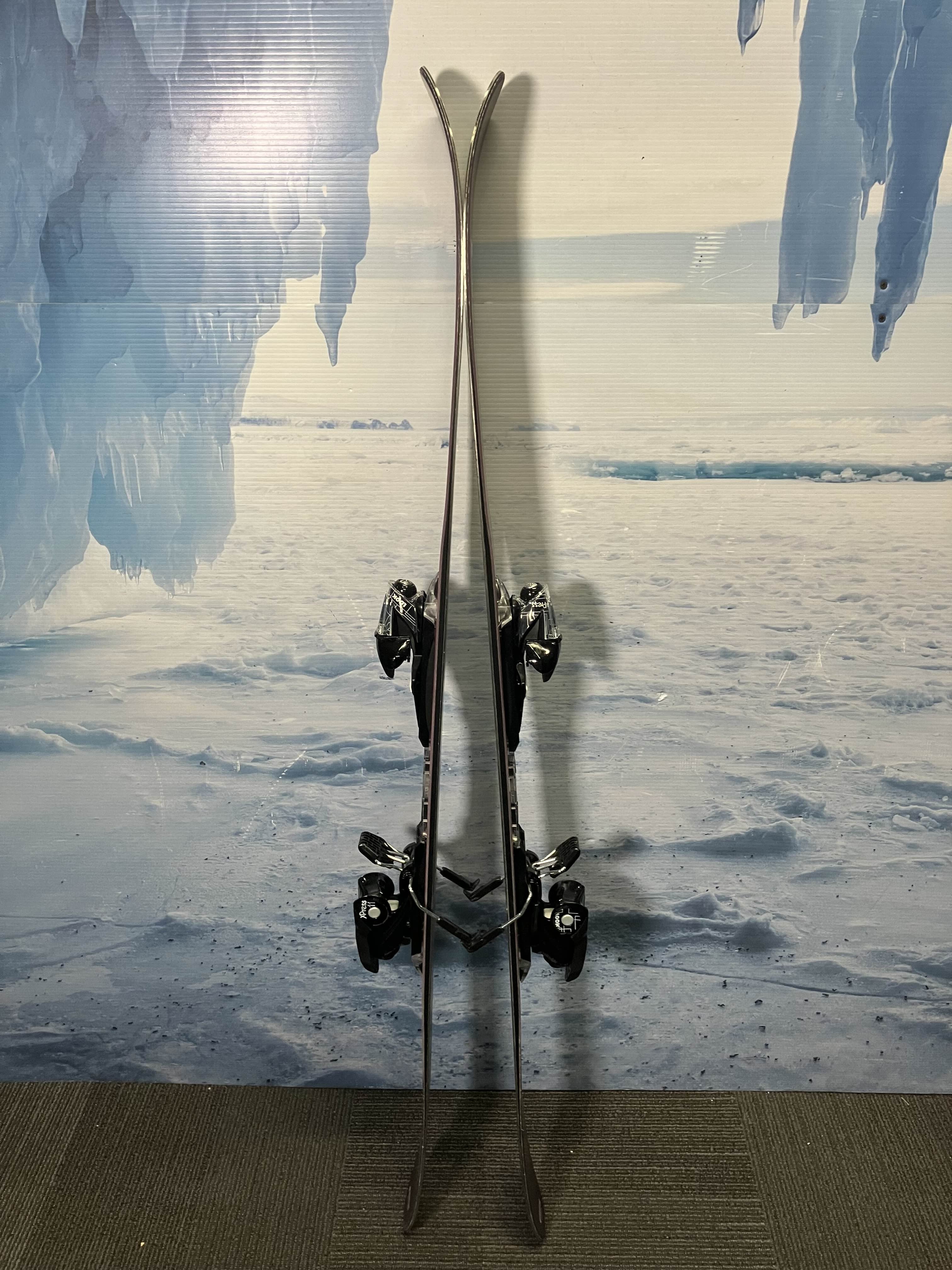 Used Rossignol Rallybird Soul 92 Skis - 146cm w/ Look Xpress 11 Demo Bindings