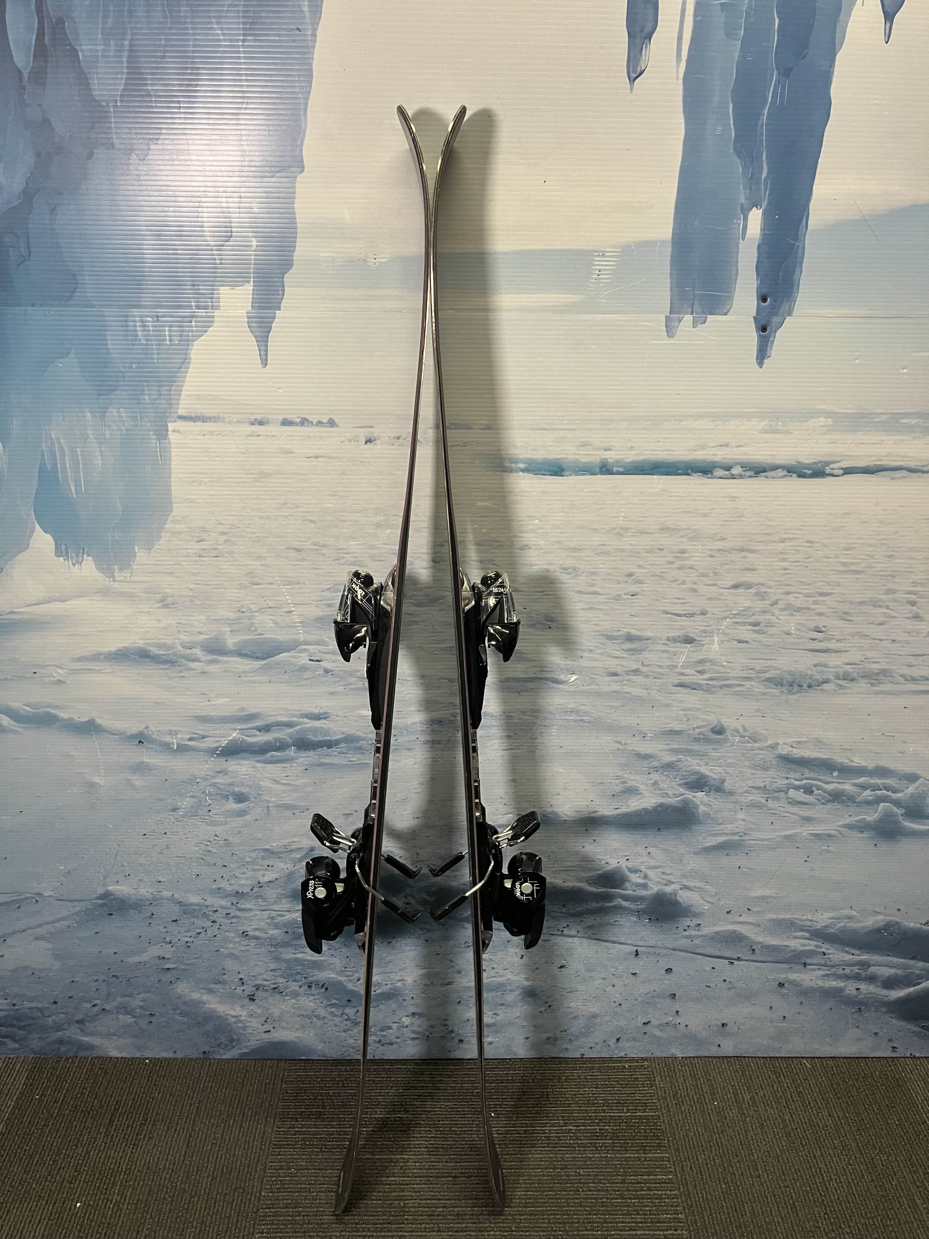 Used Rossignol Rallybird Soul 92 Skis - 146cm w/ Look Xpress 11 Demo Bindings