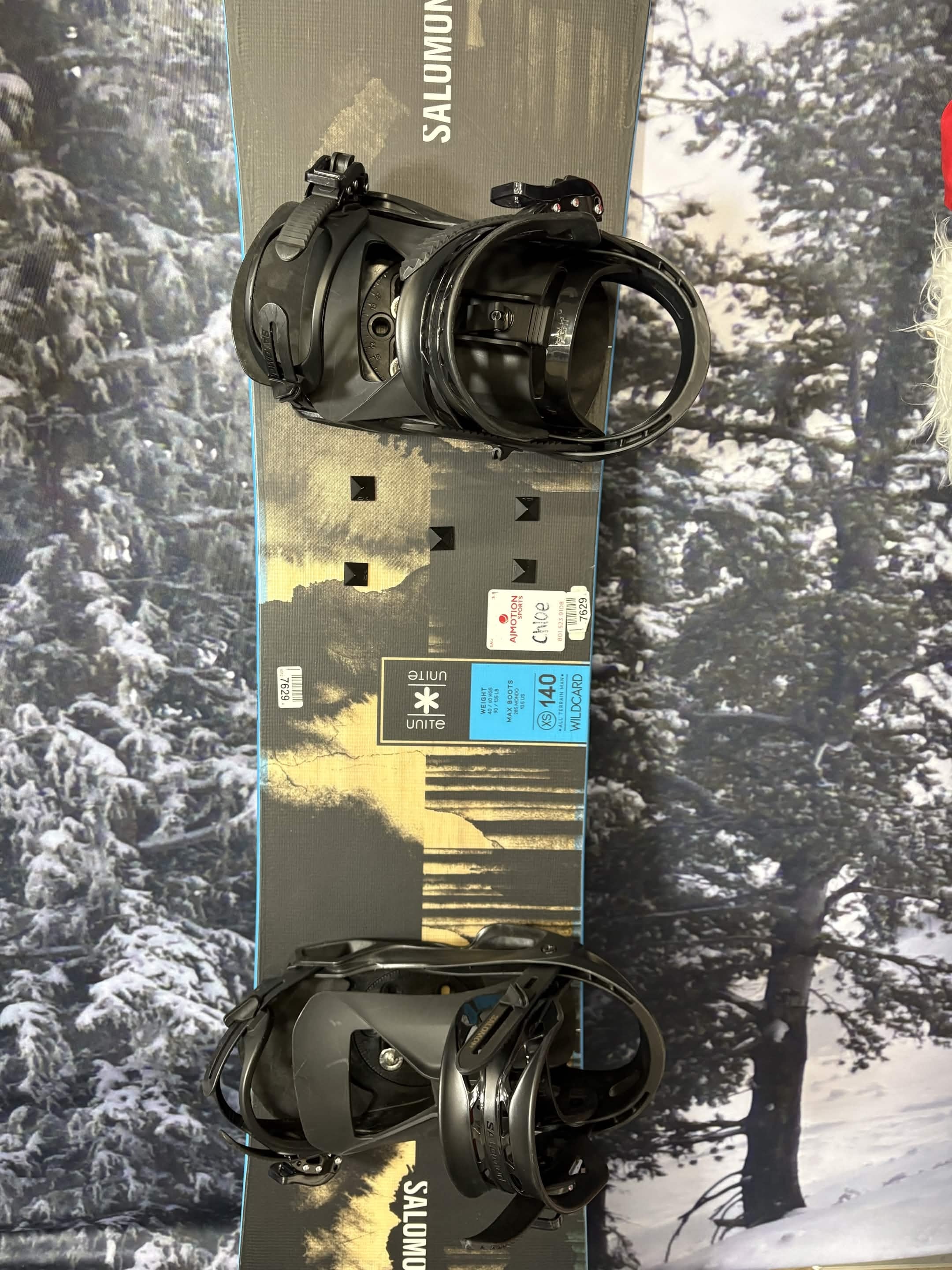 Salomon Wild Card D 140cm Snowboard - Used