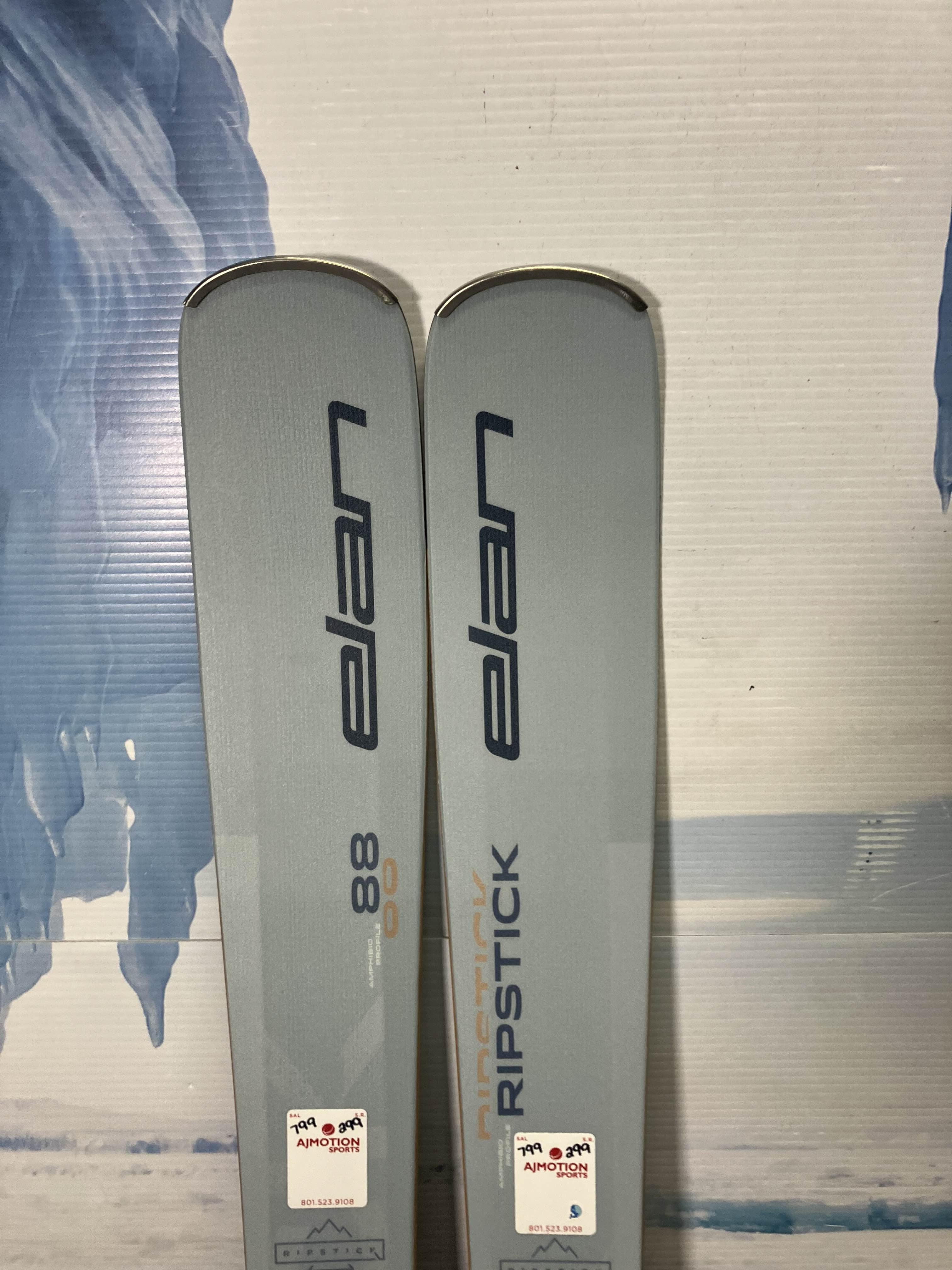 New Elan Ripstick 88 161CM Skis 2026 w/ 25/26 ELX 11.0 GW Demo Binding