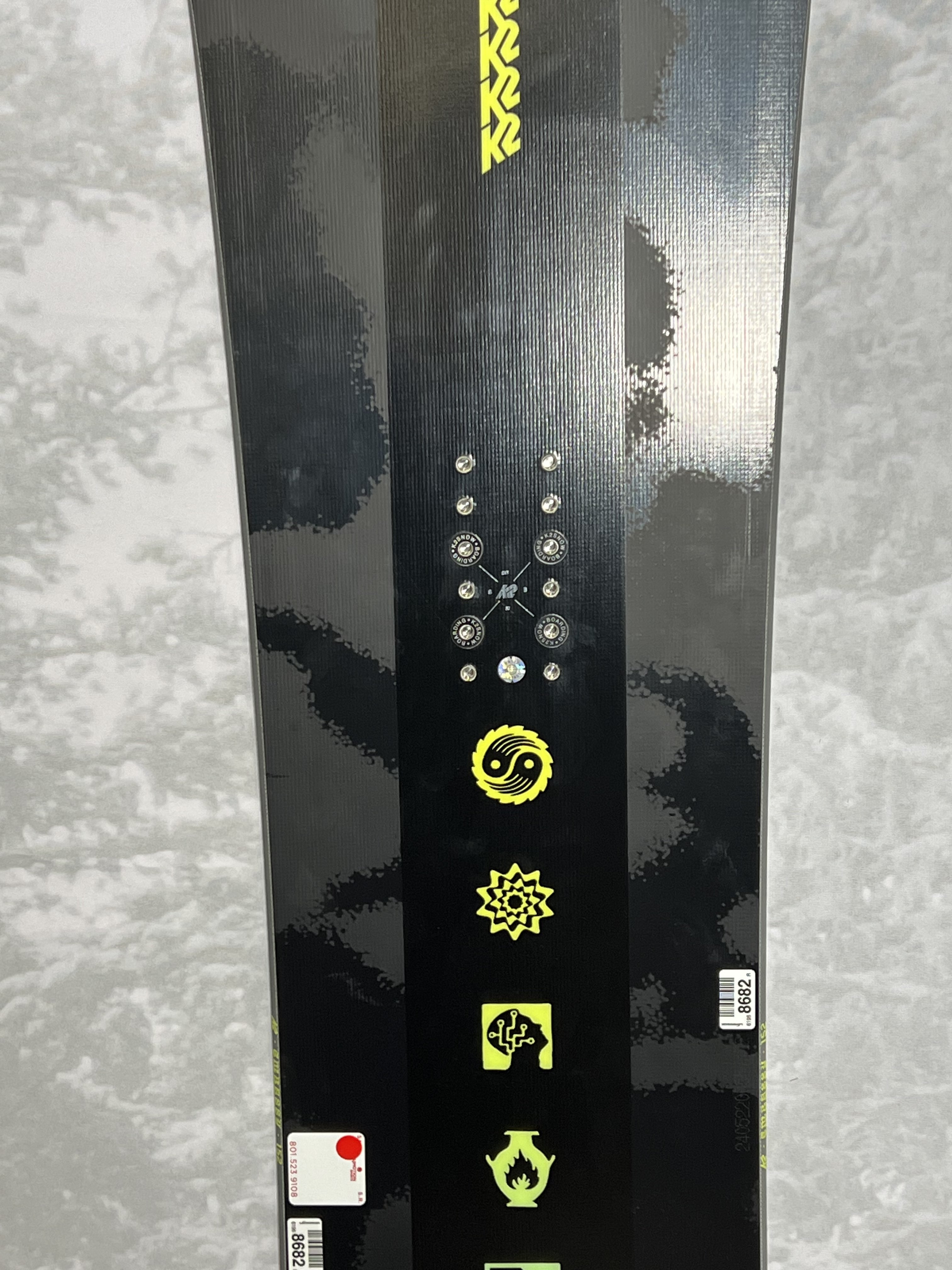 New K2 Embassy 152 CM Snowboard 2025 – AJ Motion Sports