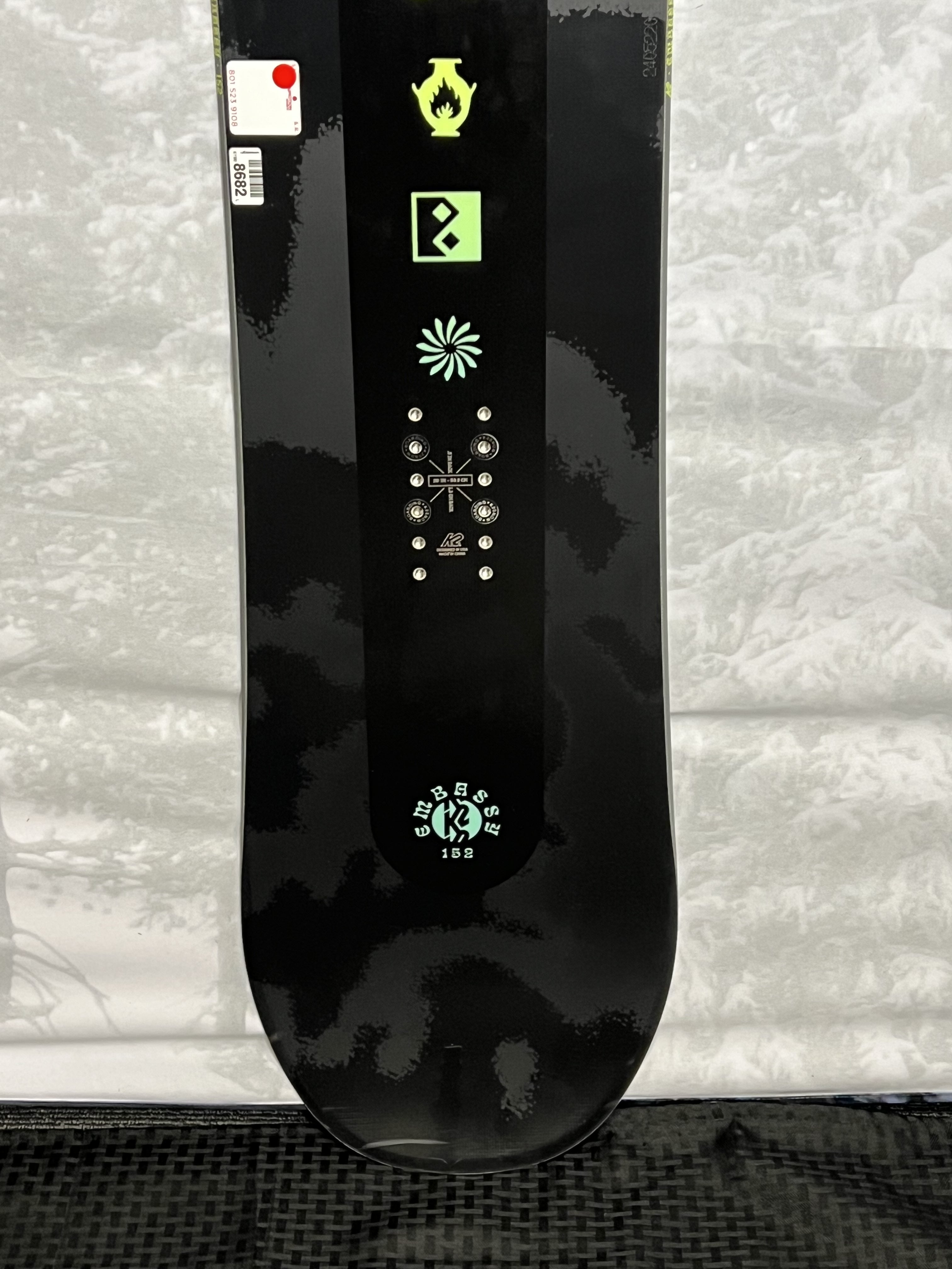 New K2 Embassy 152 CM Snowboard 2025 – AJ Motion Sports