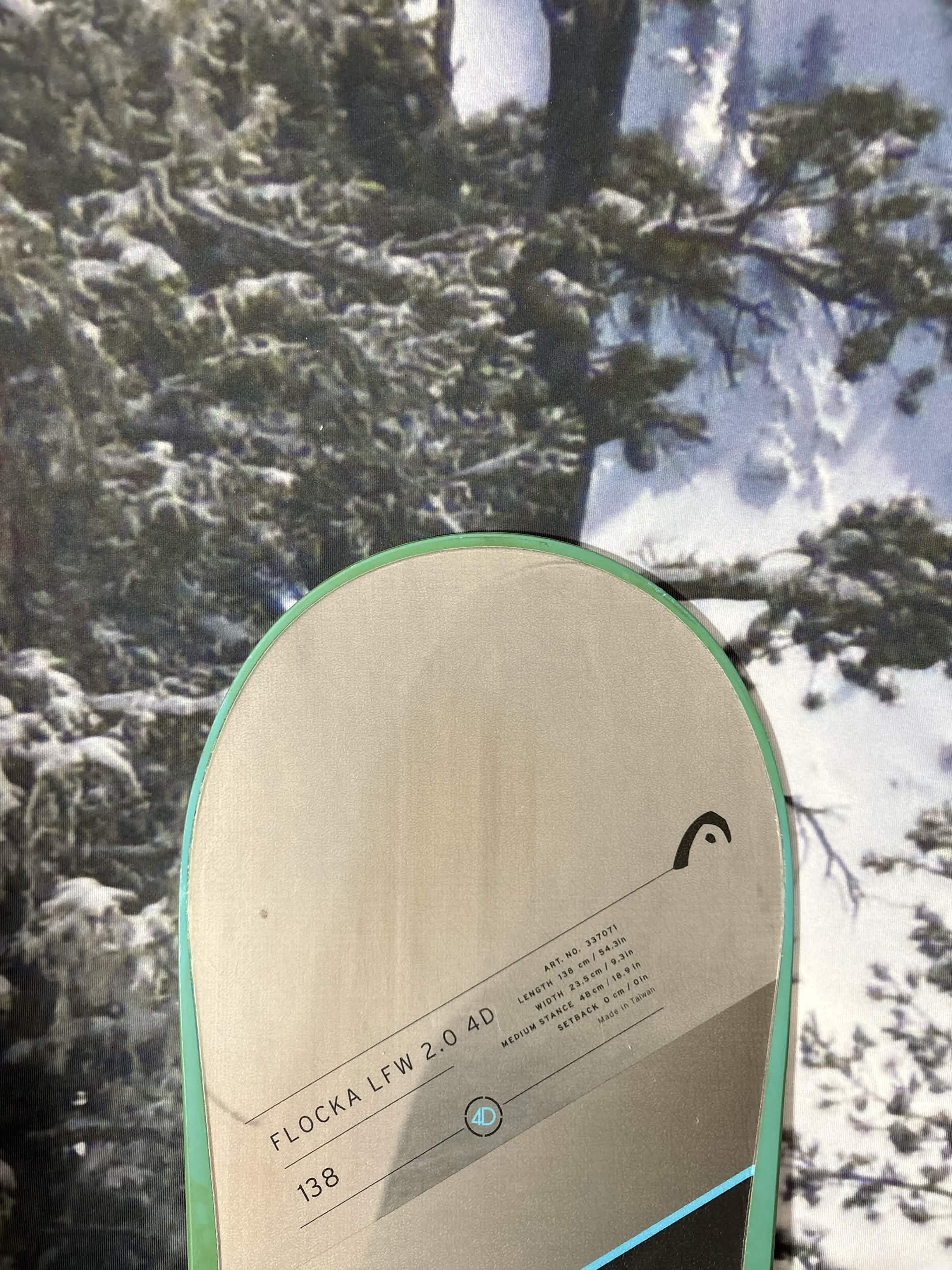 Head Flocka LFW 2.0 4D 138cm Snowboard - Used
