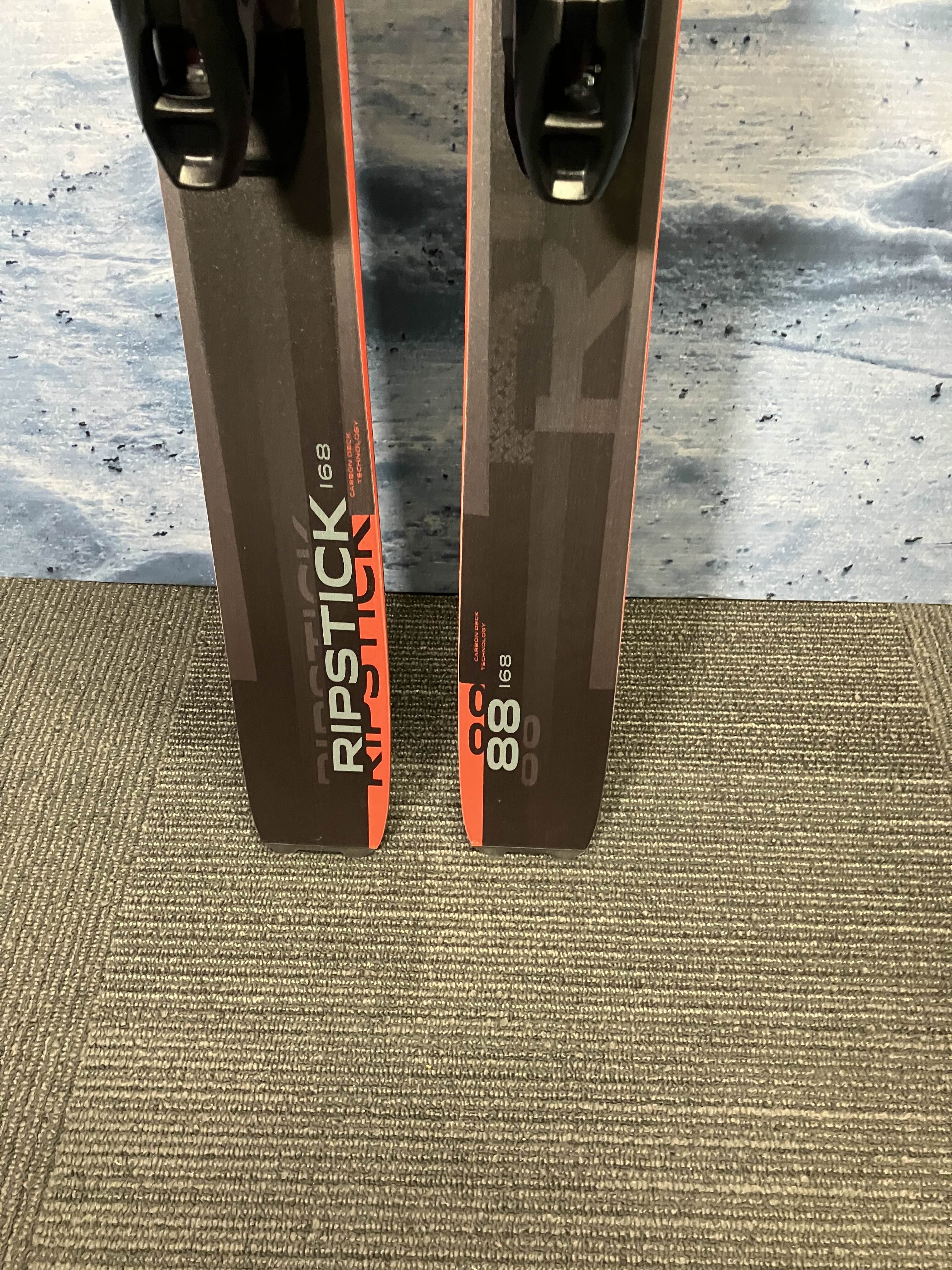 New Elan Ripstick 88 168 CM Skis 2026 w/ 25/26 ELX 11.0 GW Demo Binding