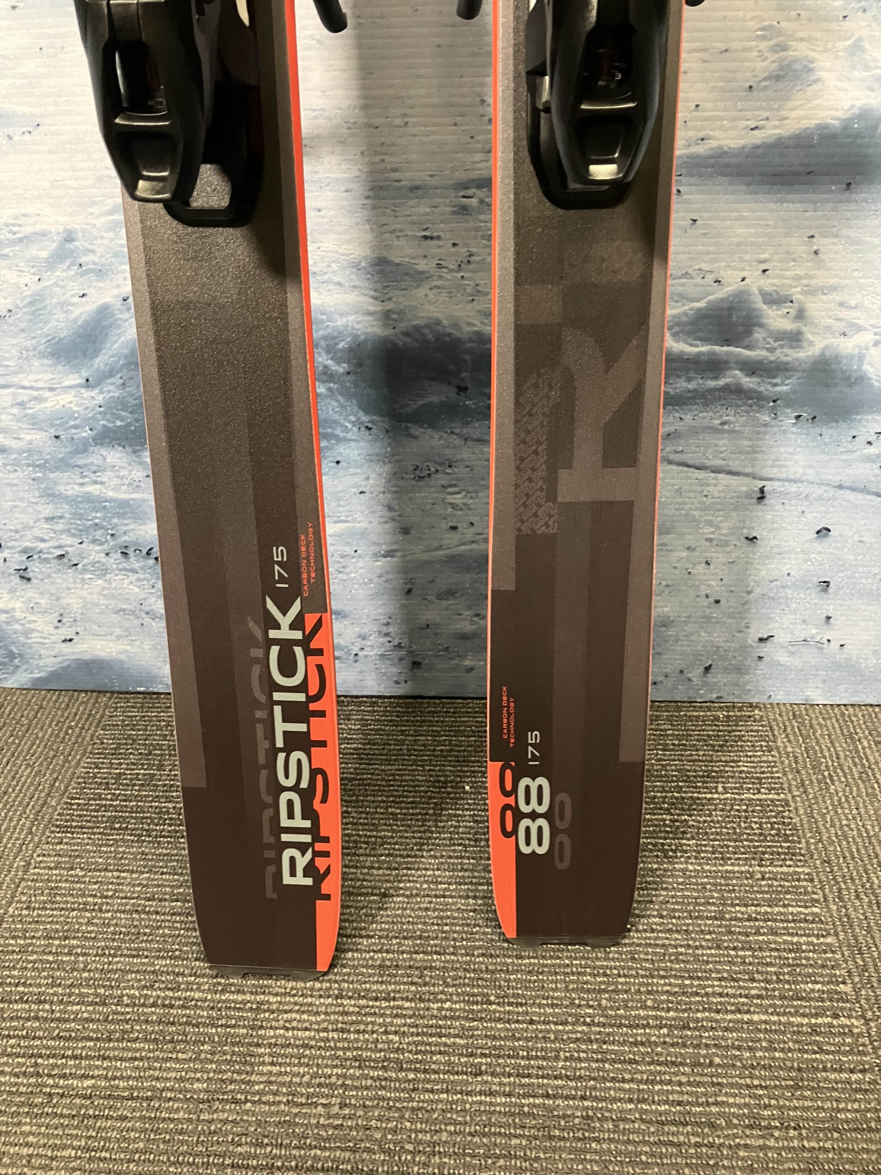 New Elan Ripstick 88 175 CM Skis 2026 w/ 25/26 ELX 11.0 GW Demo Binding